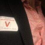 Val FBI visitors badge