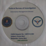 FBI FOIA Emma Best CD